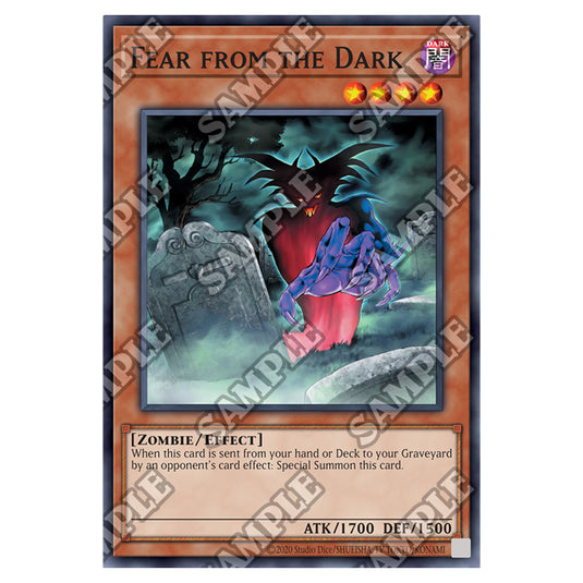 Yu-Gi-Oh! - Dark Crisis - 25th Anniversary Reprint - Fear from the Dark (Rare) DCR-25-EN025