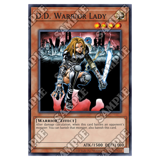 Yu-Gi-Oh! - Dark Crisis - 25th Anniversary Reprint - D.D. Warrior Lady (Super Rare) DCR-25-EN027