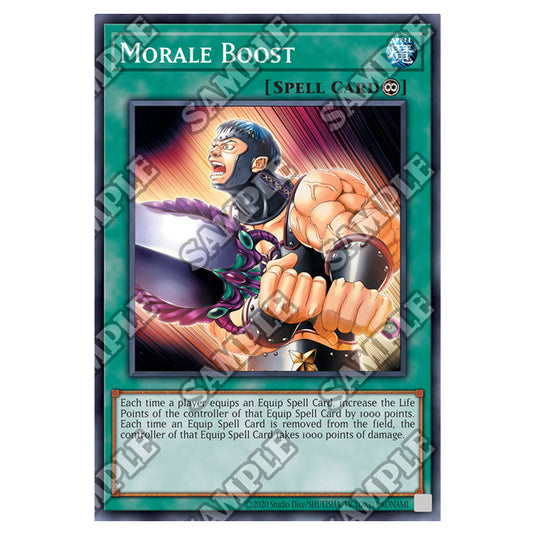 Yu-Gi-Oh! - Dark Crisis - 25th Anniversary Reprint - Morale Boost (Common) DCR-25-EN042