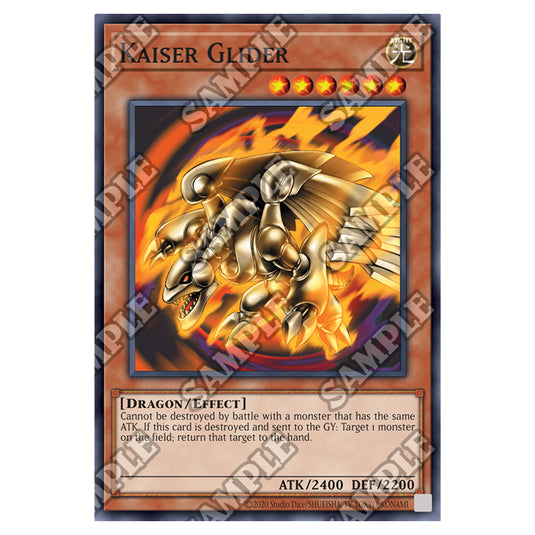 Yu-Gi-Oh! - Dark Crisis - 25th Anniversary Reprint - Kaiser Glider (Ultra Rare) DCR-25-EN051