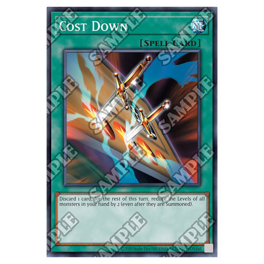 Yu-Gi-Oh! - Dark Crisis - 25th Anniversary Reprint - Cost Down (Ultra Rare) DCR-25-EN053