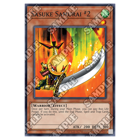 Yu-Gi-Oh! - Dark Crisis - 25th Anniversary Reprint - Sasuke Samurai 2 (Common) DCR-25-EN059