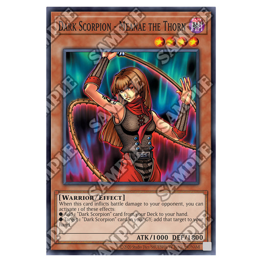 Yu-Gi-Oh! - Dark Crisis - 25th Anniversary Reprint - Dark Scorpion - Meanae the Thorn (Common) DCR-25-EN061