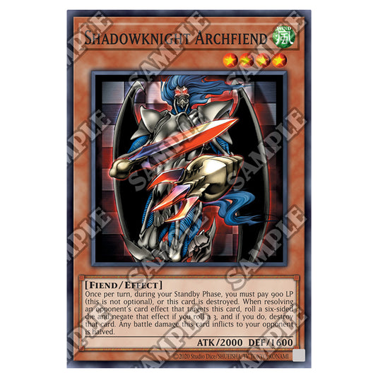 Yu-Gi-Oh! - Dark Crisis - 25th Anniversary Reprint - Shadowknight Archfiend (Common) DCR-25-EN068