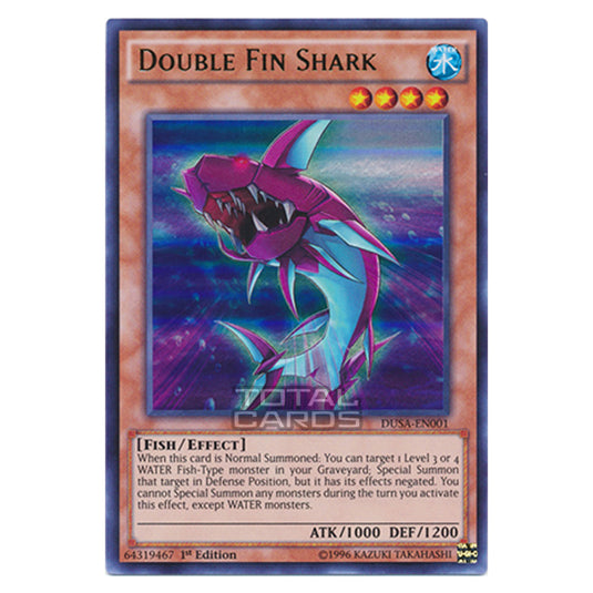 Yu-Gi-Oh! - Duelist Saga - Double Fin Shark (Ultra Rare) DUSA-EN001