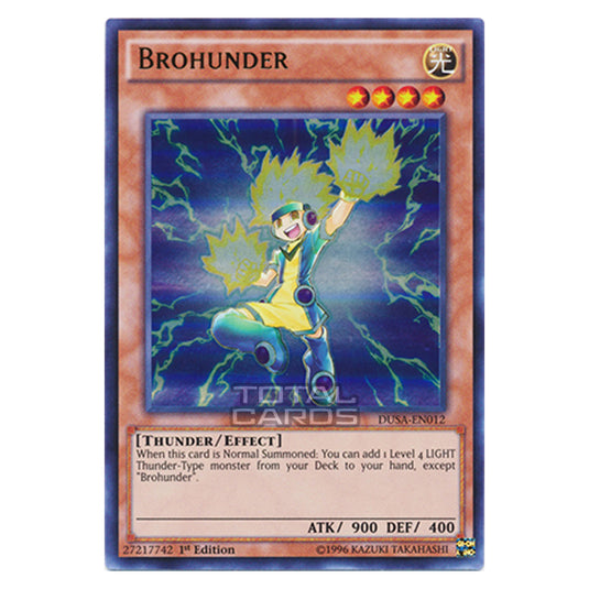 Yu-Gi-Oh! - Duelist Saga - Brohunder (Ultra Rare) DUSA-EN012