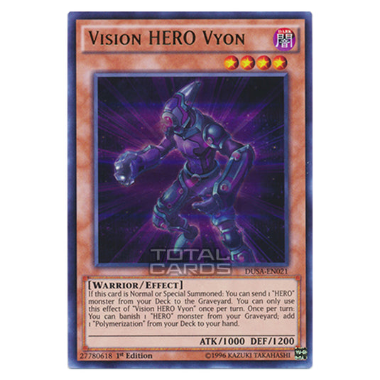 Yu-Gi-Oh! - Duelist Saga - Vision HERO Vyon (Ultra Rare) DUSA-EN021