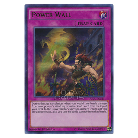 Yu-Gi-Oh! - Duelist Saga - Power Wall (Ultra Rare) DUSA-EN033