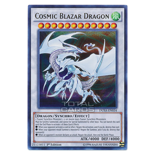 Yu-Gi-Oh! - Duelist Saga - Cosmic Blazar Dragon (Ultra Rare) DUSA-EN034