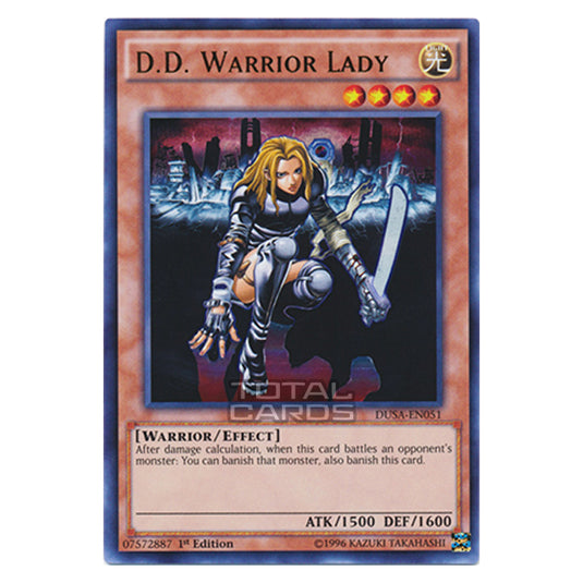 Yu-Gi-Oh! - Duelist Saga - D.D. Warrior Lady (Ultra Rare) DUSA-EN051