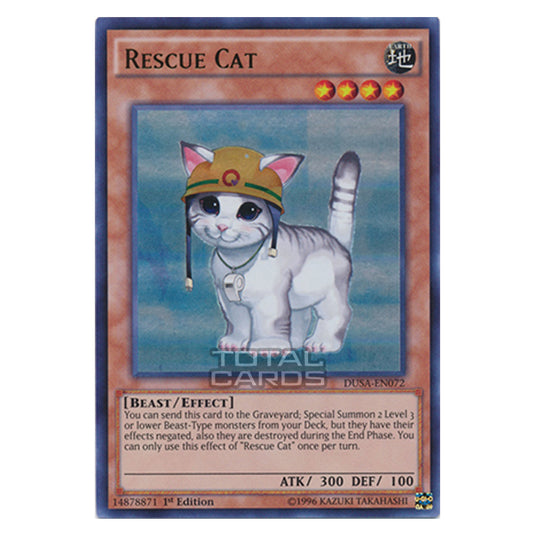 Yu-Gi-Oh! - Duelist Saga - Rescue Cat (Ultra Rare) DUSA-EN072