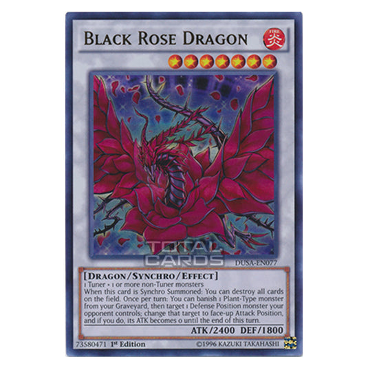 Yu-Gi-Oh! - Duelist Saga - Black Rose Dragon (Ultra Rare) DUSA-EN077