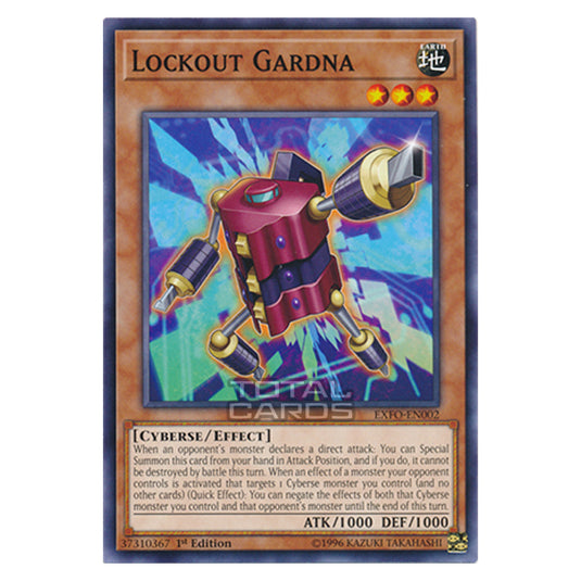 Yu-Gi-Oh! - Extreme Force - Lockout Gardna (Common) EXFO-EN002