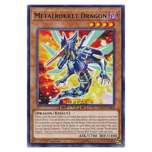 Yu-Gi-Oh! - Extreme Force - Metalrokket Dragon (Rare) EXFO-EN008