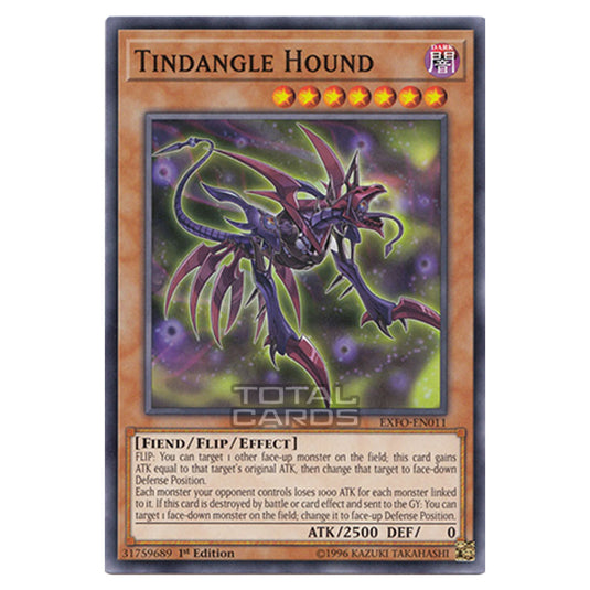 Yu-Gi-Oh! - Extreme Force - Tindangle Hound (Common) EXFO-EN011 Yu-Gi-Oh! - Extreme Force - Tindangle Hound (Common) EXFO-EN011