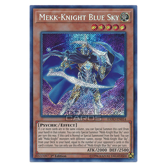 Yu-Gi-Oh! - Extreme Force - Mekk-Knight Blue Sky (Secret Rare) EXFO-EN014