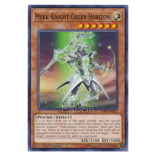 Yu-Gi-Oh! - Extreme Force - Mekk-Knight Green Horizon (Common) EXFO-EN015