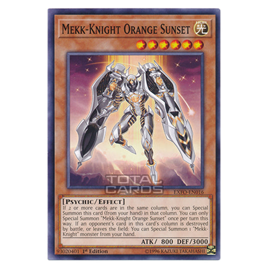 Yu-Gi-Oh! - Extreme Force - Mekk-Knight Orange Sunset (Common) EXFO-EN016