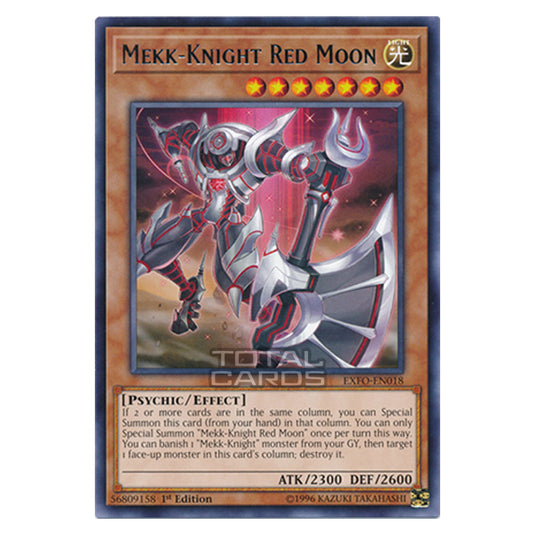 Yu-Gi-Oh! - Extreme Force - Mekk-Knight Red Moon (Rare) EXFO-EN018