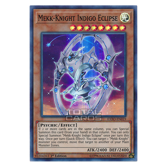 Yu-Gi-Oh! - Extreme Force - Mekk-Knight Indigo Eclipse (Super Rare) EXFO-EN019