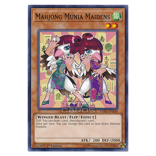 Yu-Gi-Oh! - Extreme Force - Mahjong Munia Maidens (Common) EXFO-EN030