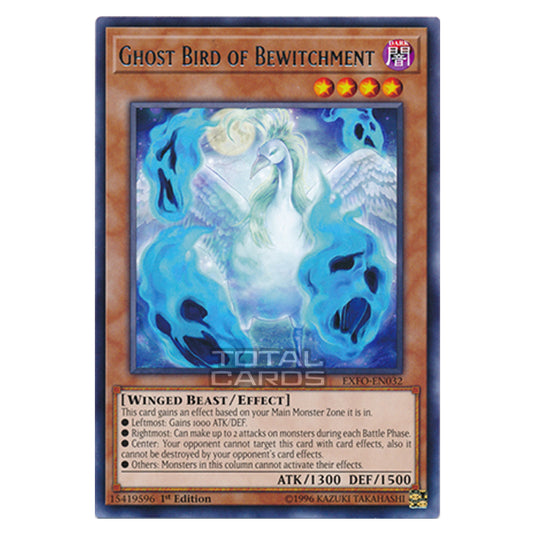 Yu-Gi-Oh! - Extreme Force - Ghost Bird of Bewitchment (Rare) EXFO-EN032