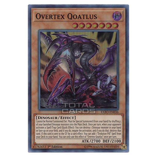 Yu-Gi-Oh! - Extreme Force - Overtex Qoatlus (Super Rare) EXFO-EN036