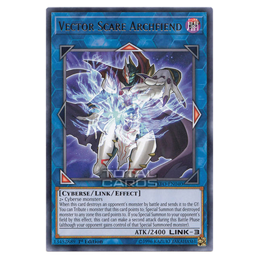 Yu-Gi-Oh! - Extreme Force - Vector Scare Archfiend (Rare) EXFO-EN040