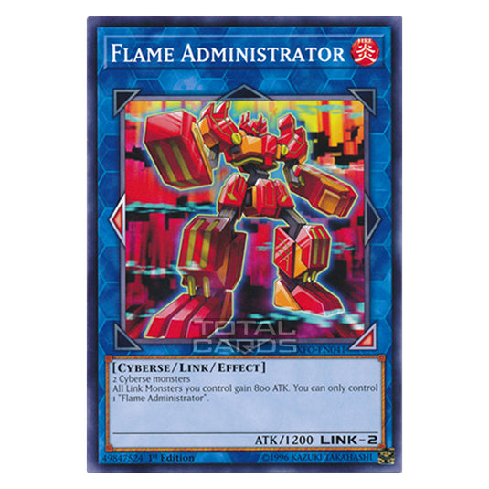 Yu-Gi-Oh! - Extreme Force - Flame Administrator (Common) EXFO-EN041