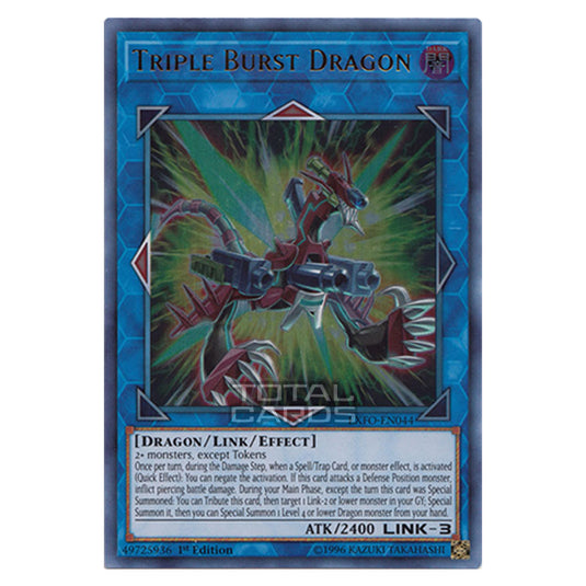 Yu-Gi-Oh! - Extreme Force - Triple Burst Dragon (Ultra Rare) EXFO-EN044