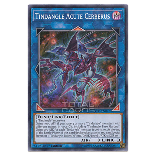 Yu-Gi-Oh! - Extreme Force - Tindangle Acute Cerberus (Common) EXFO-EN045