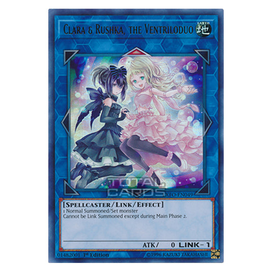 Yu-Gi-Oh! - Extreme Force - Clara & Rushka, the Ventriloduo (Ultra Rare) EXFO-EN049