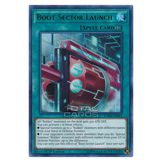 Yu-Gi-Oh! - Extreme Force - Boot Sector Launch (Ultra Rare) EXFO-EN053