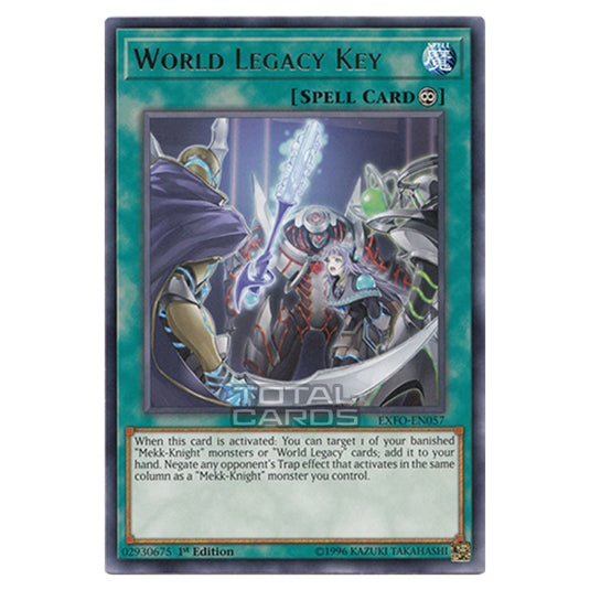 Yu-Gi-Oh! - Extreme Force - World Legacy Key (Rare) EXFO-EN057