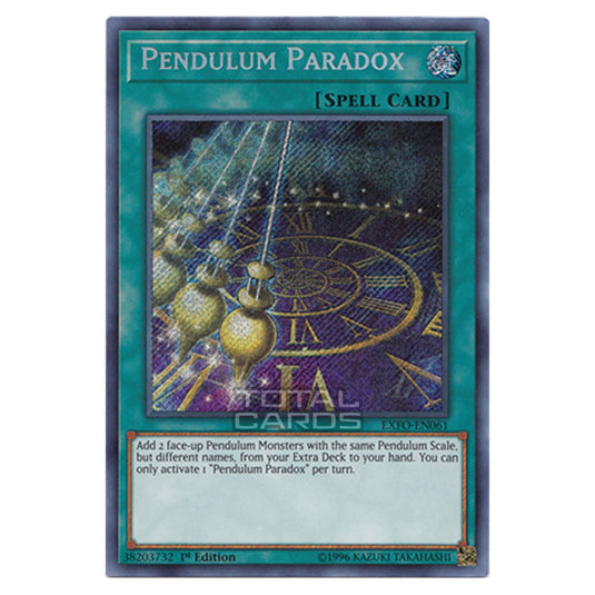 Yu-Gi-Oh! - Extreme Force - Pendulum Paradox (Secret Rare) EXFO-EN061
