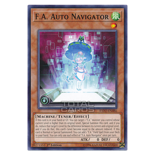 Yu-Gi-Oh! - Extreme Force - F.A. Auto Navigator (Common) EXFO-EN086