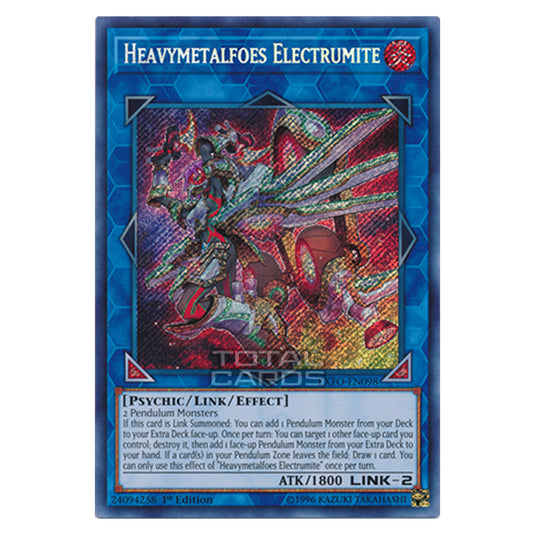 Yu-Gi-Oh! - Extreme Force - Heavymetalfoes Electrumite (Secret Rare) EXFO-EN098