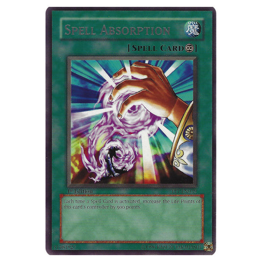 Spell Absorption FET-EN039 card from the Yu-Gi-Oh! set Flaming Eternity
