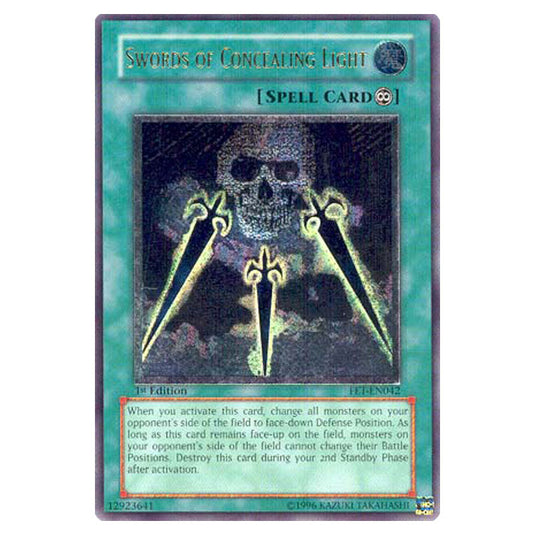 Swords of Concealing Light FET-EN042A card from the Yu-Gi-Oh! set Flaming Eternity