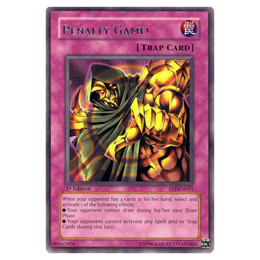 Penalty Game! FET-EN051 card from the Yu-Gi-Oh! set Flaming Eternity