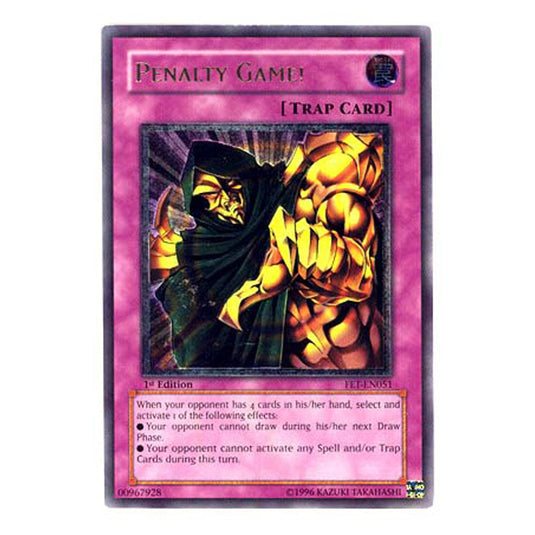 Penalty Game! FET-EN051A card from the Yu-Gi-Oh! set Flaming Eternity