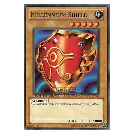 Yu-Gi-Oh! - Gold Series 4: Pyramids Edition - Millennium Shield (Common) GLD4-EN001