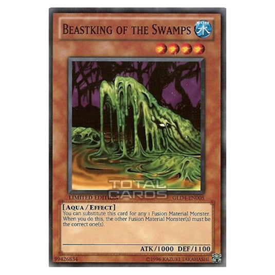 Yu-Gi-Oh! - Gold Series 4: Pyramids Edition - Beastking of the Swamps (Common) GLD4-EN005