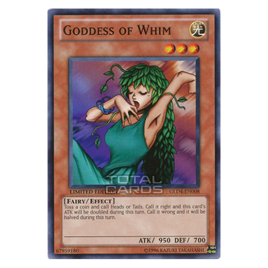 Yu-Gi-Oh! - Gold Series 4: Pyramids Edition - Goddess of Whim (Common) GLD4-EN008