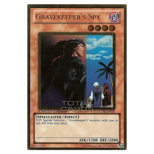 Yu-Gi-Oh! - Gold Series 4: Pyramids Edition - Gravekeeper's Spy (Gold Rare) GLD4-EN010