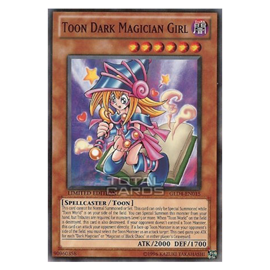 Yu-Gi-Oh! - Gold Series 4: Pyramids Edition - Toon Dark Magician Girl (Common) GLD4-EN015