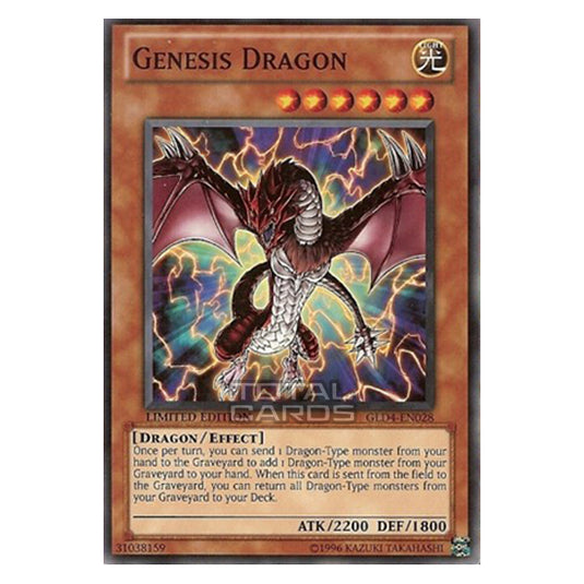 Yu-Gi-Oh! - Gold Series 4: Pyramids Edition - Genesis Dragon (Common) GLD4-EN028