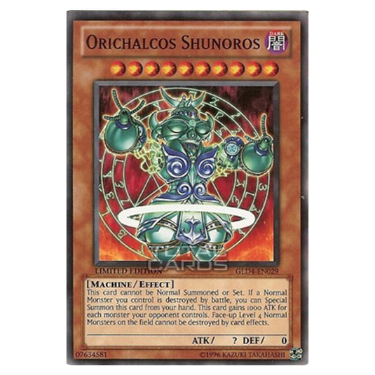 Yu-Gi-Oh! - Gold Series 4: Pyramids Edition - Orichalcos Shunoros (Common) GLD4-EN029