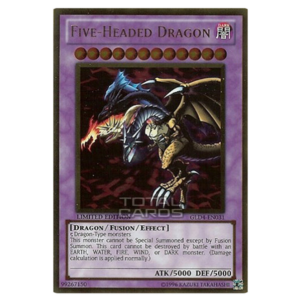 Yu-Gi-Oh! - Gold Series 4: Pyramids Edition - Five-Headed Dragon (Gold Yu-Gi-Oh! - Gold Series 4: Pyramids Edition - Five-Headed Dragon (Gold