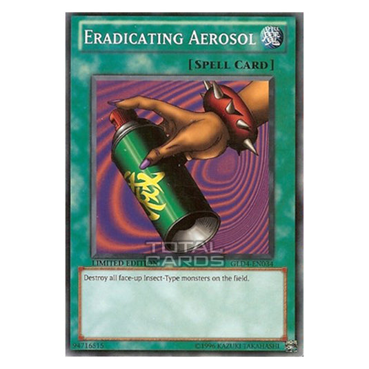 Yu-Gi-Oh! - Gold Series 4: Pyramids Edition - Eradicating Aerosol (Common) GLD4-EN034